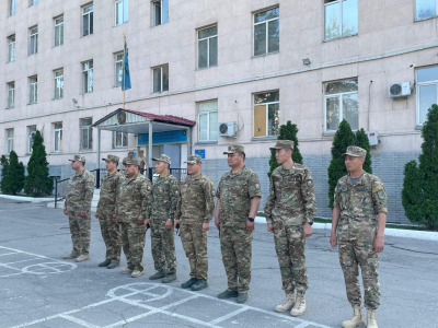 Ұлттық ұлан қатары Ақтау және Павлодар облыстарынан шақырылған сарбаздармен толықты