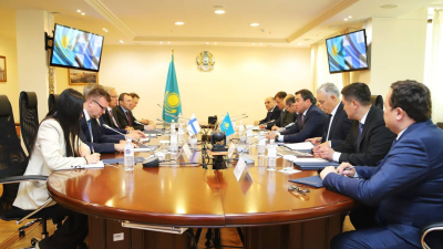 ТЖМ өкілдері Финлияндия делегациясымен Каспийдің қауіпсіздік мәселесін талқылады