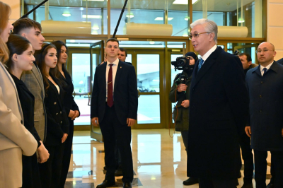 Президент Мәскеу мемлекеттік халықаралық қатынастар институтының студенттерімен кездесті