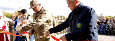 ТЖМ басшысы Қарағанды облысында жаңа ерікті өртке қарсы құралым пунктін ашты