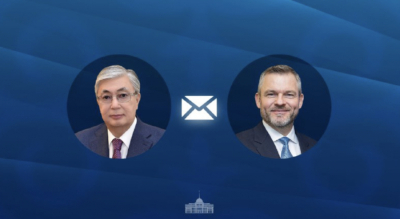 Мемлекет басшысы Словакия президентіне құттықтау жеделхатын жолдады