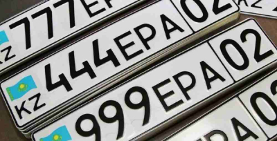 Қазақстанда көліктің &laquo;әдемі&raquo; нөмірлер тізімі кеңейді