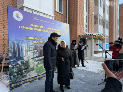 Заречный кентінің тұрғындары жаңа қонысқа көшті