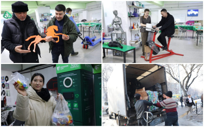 Алматыда пластик қақпақтарды жинауға арналған &laquo;Добрая крышечка&raquo; экологиялық науқаны басталды