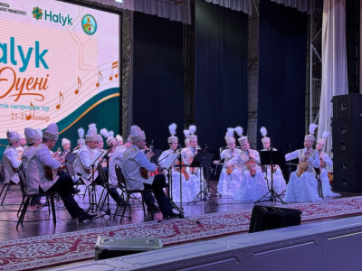 Лисаков қаласында Құрманғазы оркестрінің &laquo;Халық әуені&raquo; концерті өтті