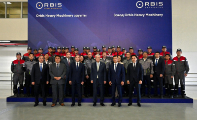Президент Orbis Heavy Machinery зауытына барды