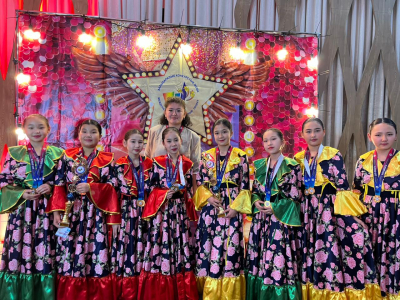 Ауыл балаларынан құралған ансамбль халықаралық байқауда жеңіске жетті