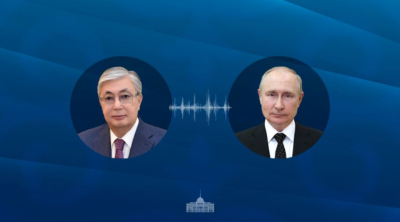 Қ.Тоқаев В.Путинмен телефон арқылы сөйлесті