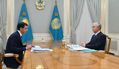 Мемлекет басшысы "Qarmet" АҚ директорлар кеңесінің төрағасы Андрей Лаврентьевті қабылдады