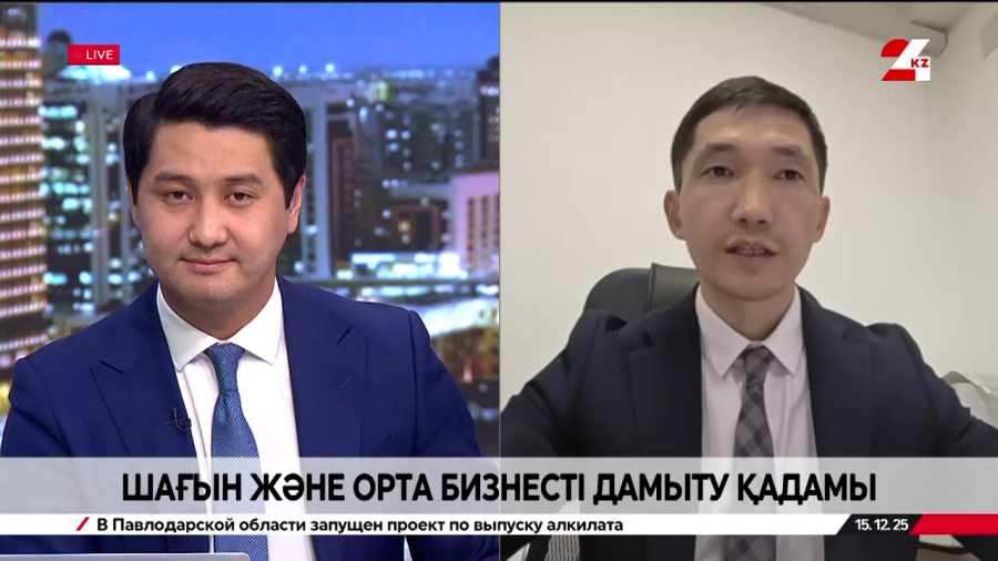 Шағын және орта бизнесті дамыту. Талғат Смағулов