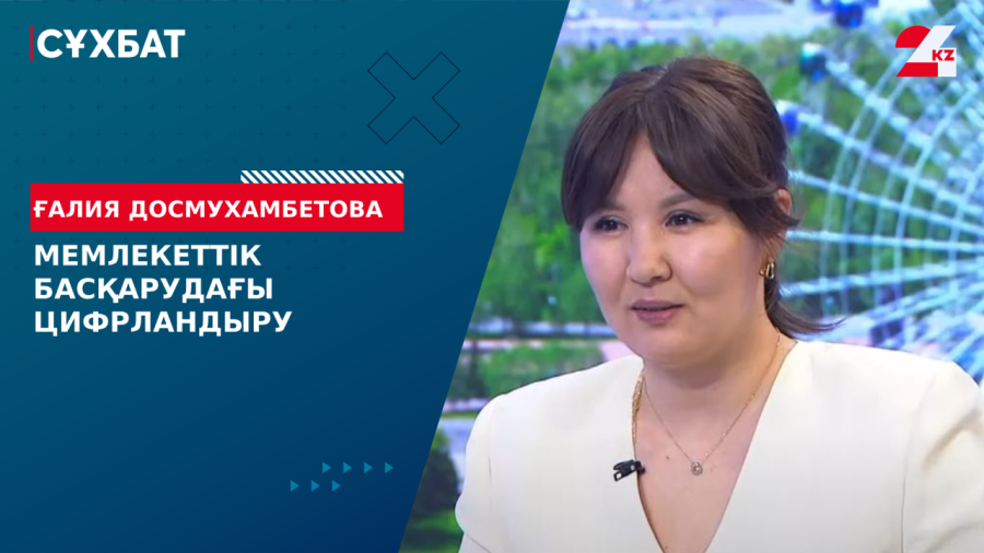 Мемлекеттік басқарудағы цифрландыру. Ғалия Досмухамбетова