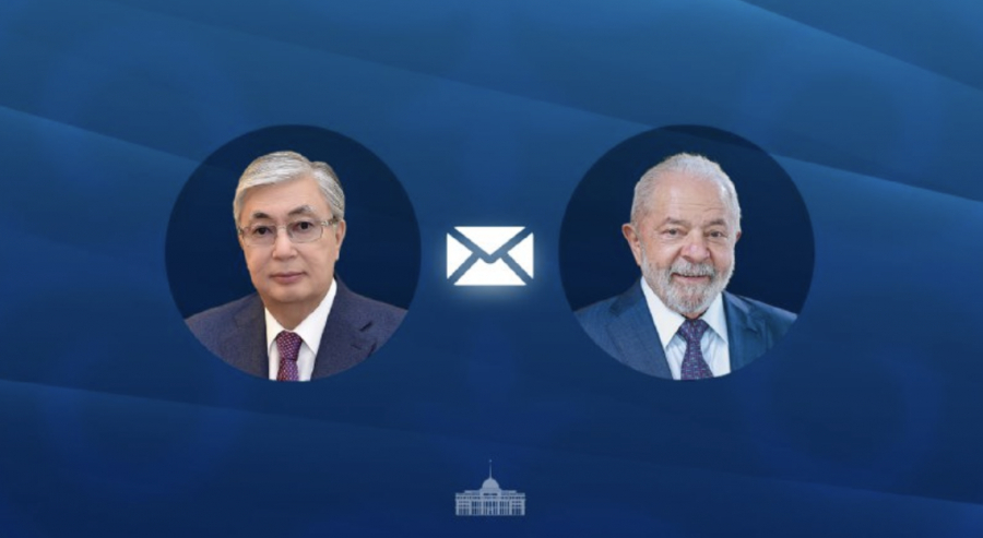 Тоқаев Луис Инасиу Лула да Силваны құттықтады