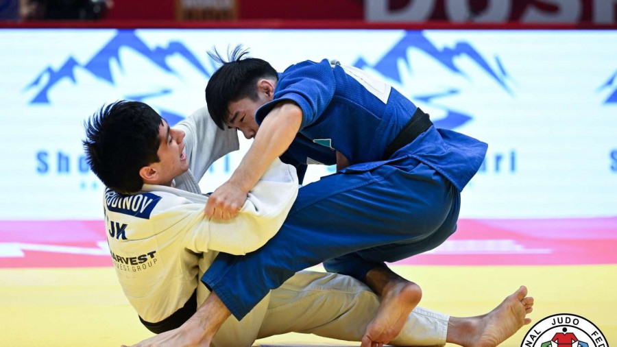 Дзюдошы Нұраділ Әлжан Grand Slam турнирінде қола жеңіп алды