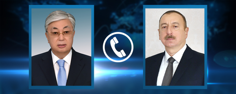 Мемлекет басшысы Әзербайжан Президентімен телефон арқылы сөйлесті
