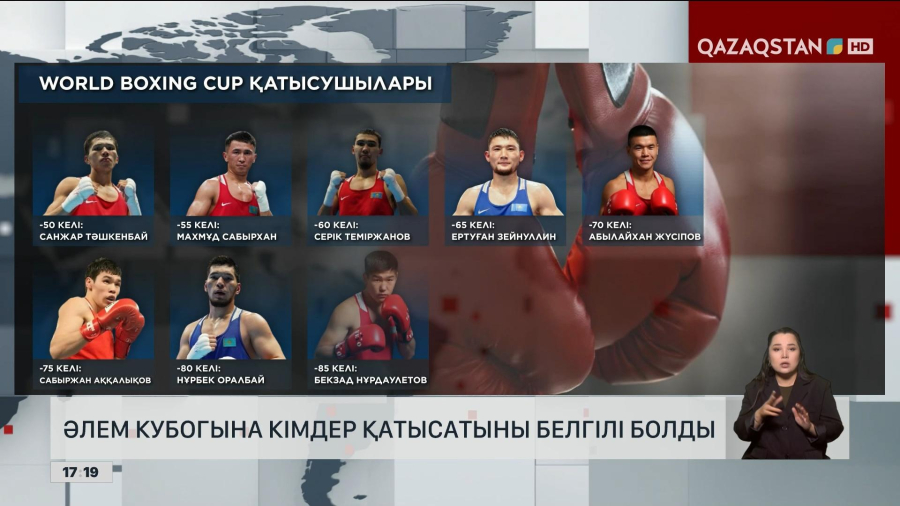 Астанада өтетін Әлем кубогына кімдер қатысатыны анықталды