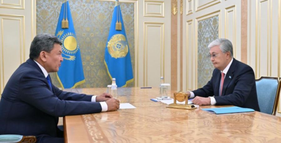 Президент Солтүстік Қазақстан облысының әкімін қабылдады