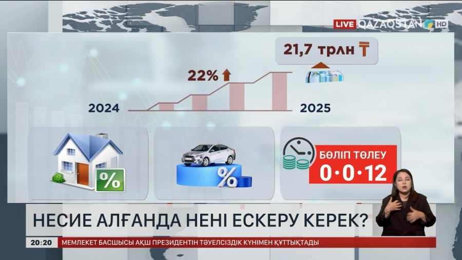 Халықтың жалпы қарызы 22 млрд теңгеге жуықтады