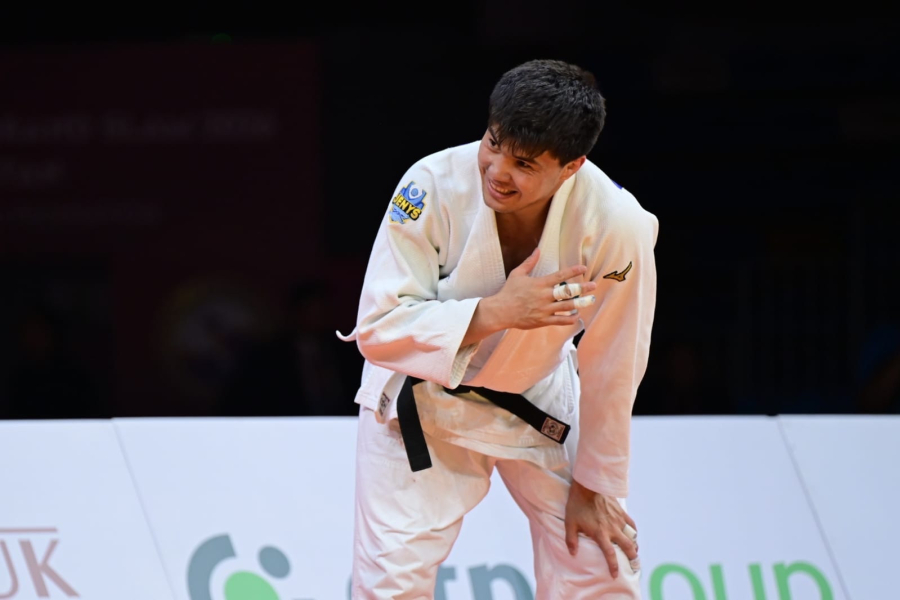 Дзюдошы Арай Арапов елордадағы Grand Slam турнирінде қола медаль жеңіп алды