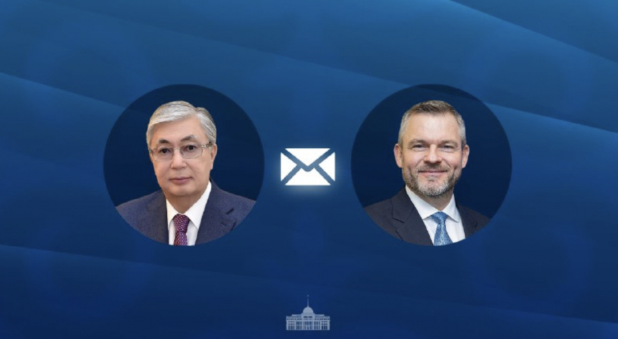 Мемлекет басшысы Словакия президентіне құттықтау жеделхатын жолдады