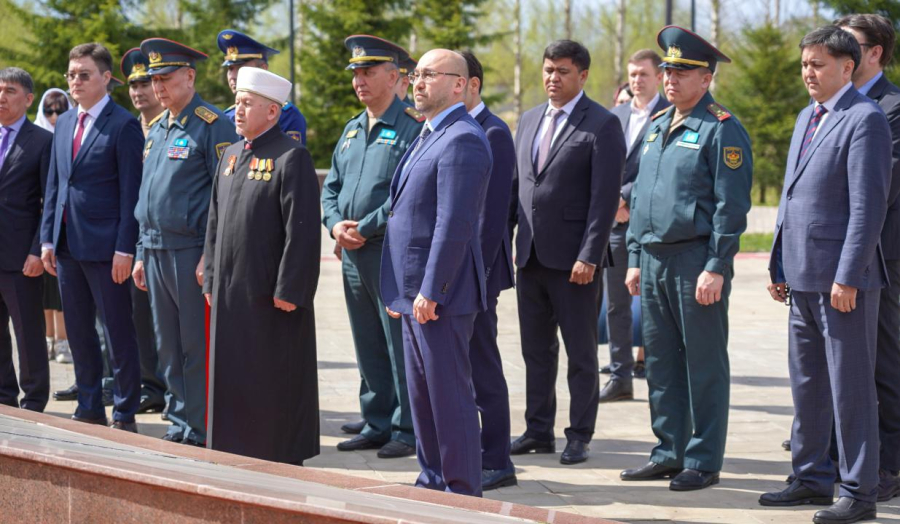 Ржевте қаза тапқан қазақ жауынгерлері ұлықталды