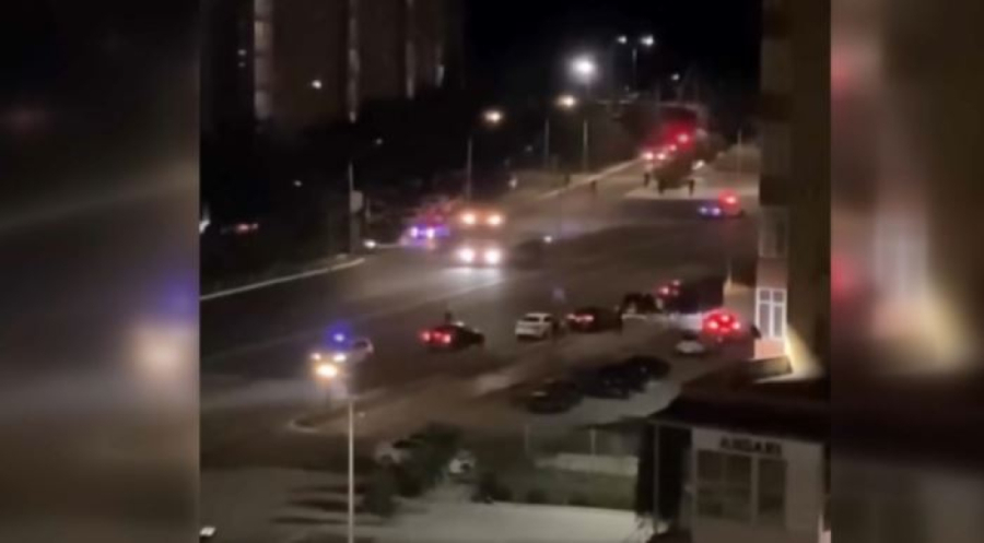 Полицейлер мас жүргізушіні қуып жүріп ұстады