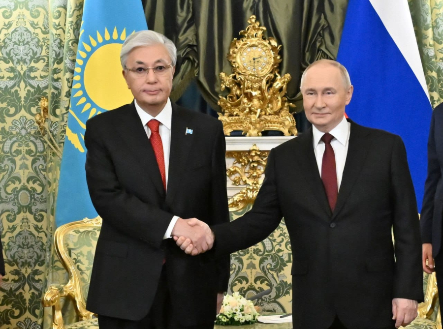 Қазақстан мен Ресей президенттері келіссөз жүргізді
