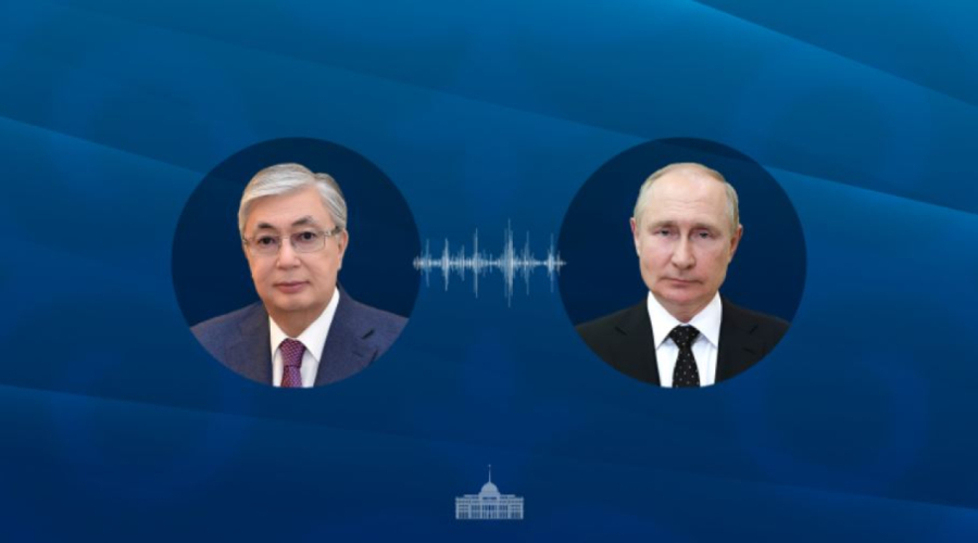 Қ.Тоқаев В.Путинмен телефон арқылы сөйлесті