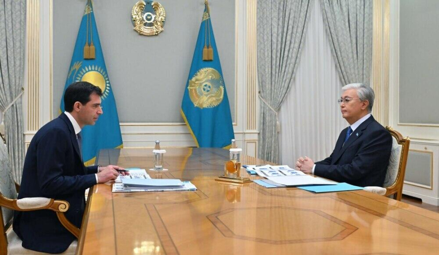 Мемлекет басшысы "Qarmet" АҚ директорлар кеңесінің төрағасы Андрей Лаврентьевті қабылдады